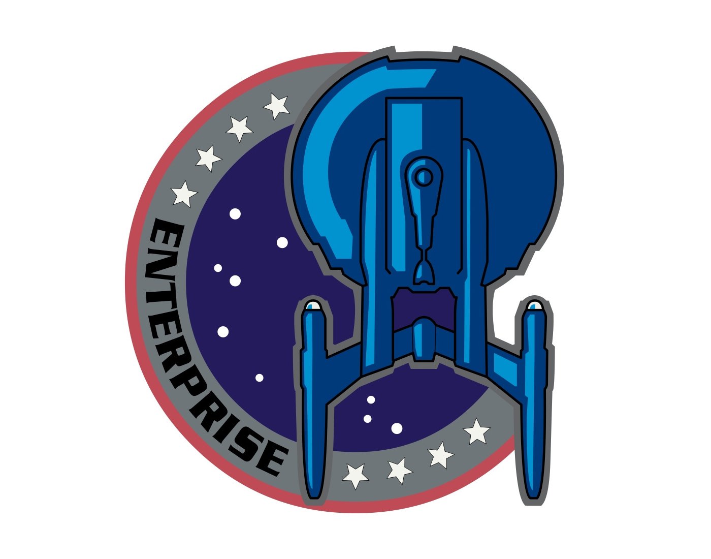 enterprise star trek logo